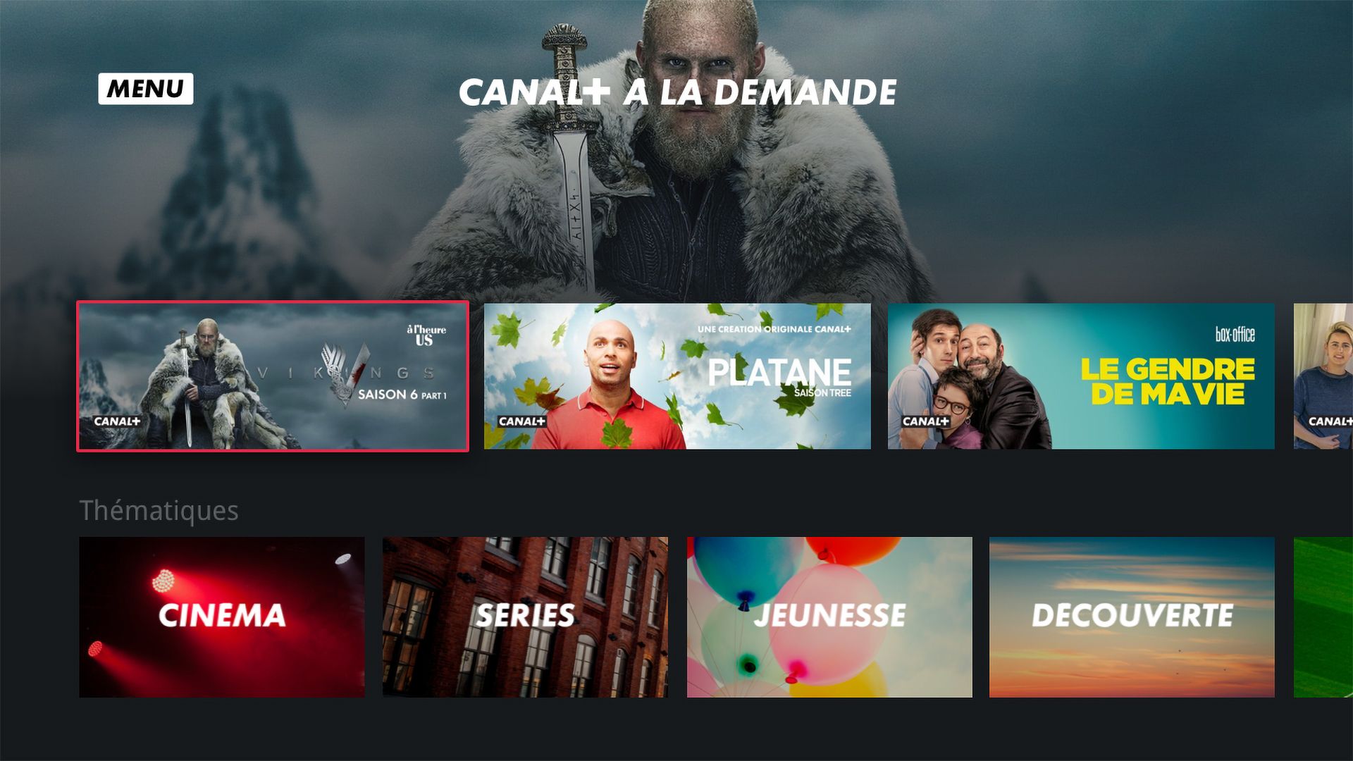 comment se connecter à canal  sur la télé orange